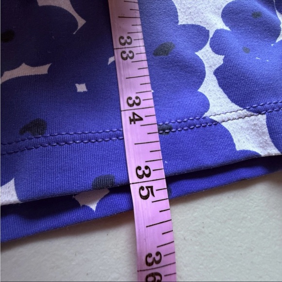 MAHI GOLD Vibrant Blue and White Sleeveless Sheath Mini Dress Size M - Picture 7 of 9